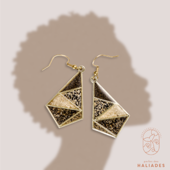 Mayotte - Boucles d'oreilles Ligie